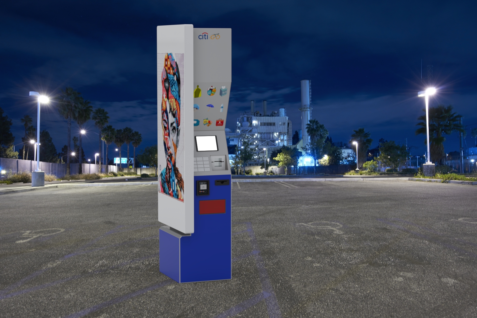 Vending machine addition to the CitiBike system in NYC
